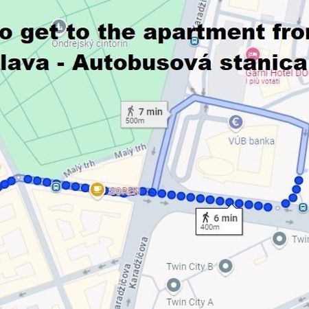 Romantic Central Flat Bratysława Zewnętrze zdjęcie